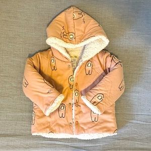 Babyclic quilted fleece jacket